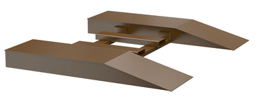 Steel Wheel Risers With Pick-Up Loop 84 X 24 X 8.25
